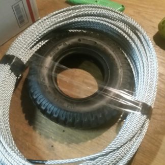 Additional 10 ft of 7/32 Diameter Zip Line Cable for D&D Flyer Zip Line Kits